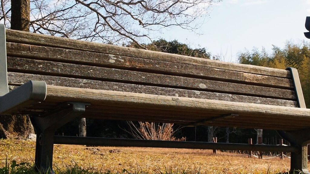 余った時間の過ごすためのベンチ