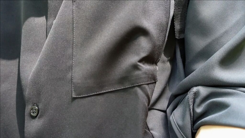 自分を映している画像